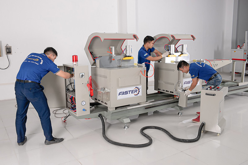 7-may-cat-nhom-2-dau-mam-xoay-f450-3-1 Máy cắt nhôm 2 đầu mâm xoay F450 7